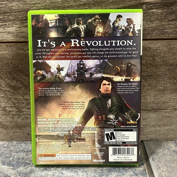 5 for $60 - Fable III for the x box 360 - Picture 4 of 4